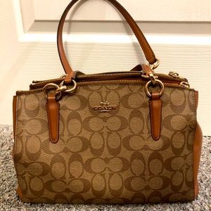 Coach small Christie Carryall handbag